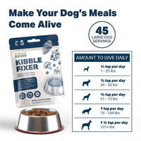 4LR BUNDLE: Kibble Bowl Boost for Dogs