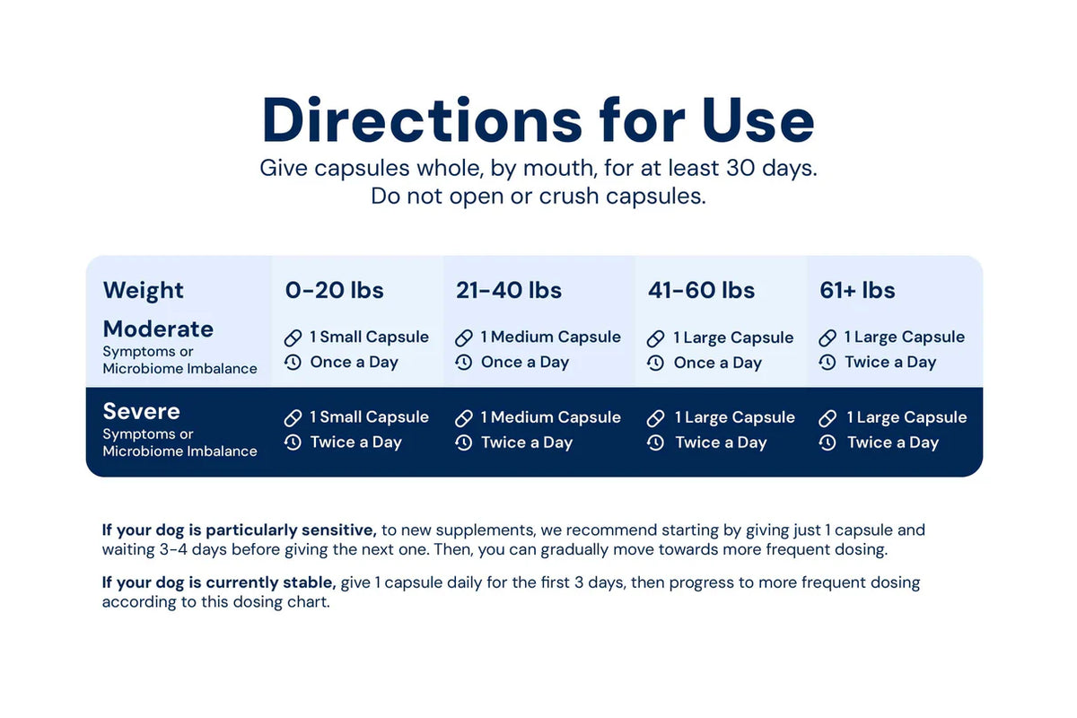 Animal Biome - Doggy Biome Gut Restore from Raw Fed Dogs