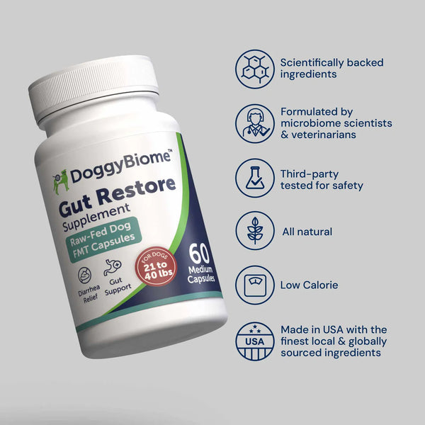 Animal Biome - Doggy Biome Gut Restore from Raw Fed Dogs