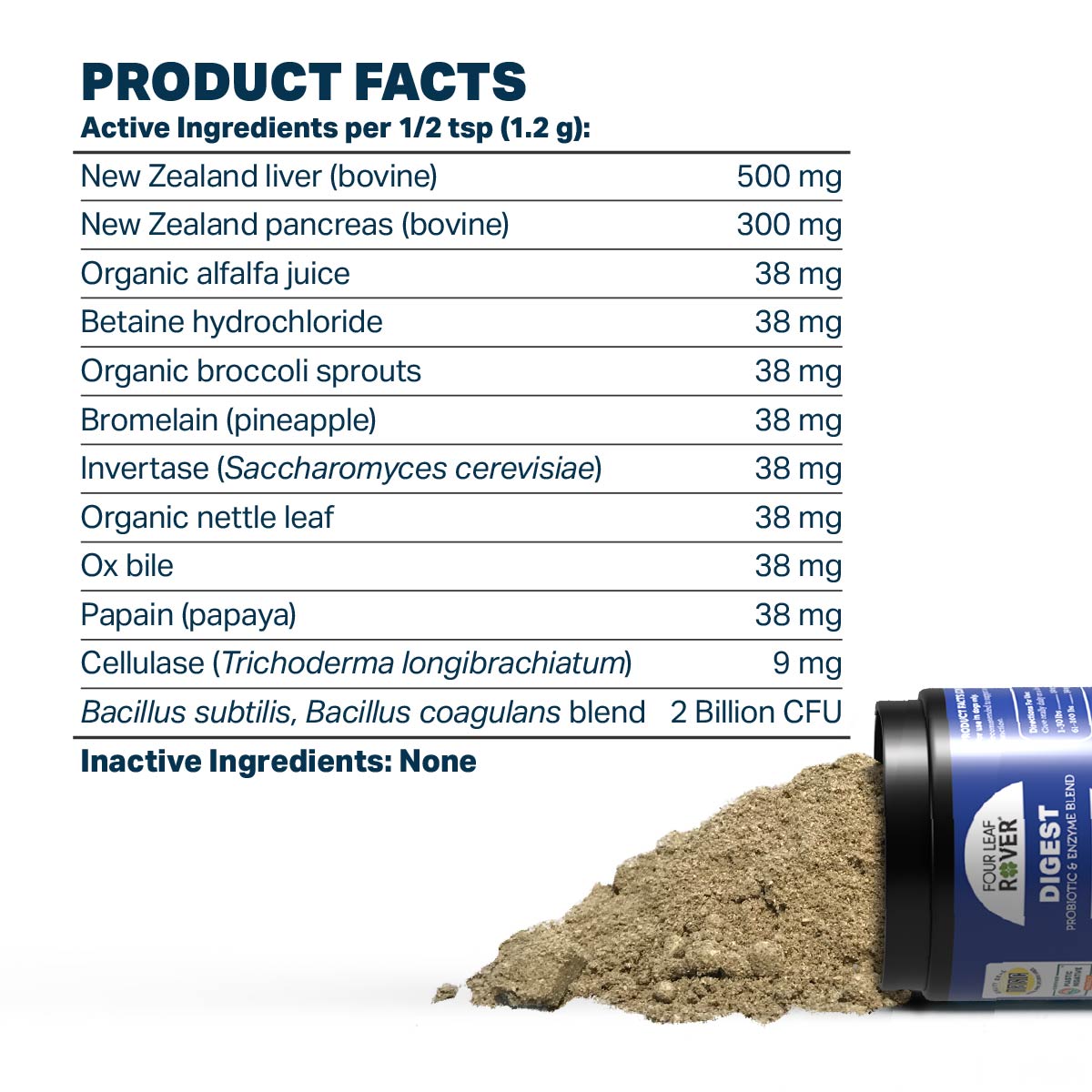 4LR Digest - Natural Digestive Enzymes & Probiotics