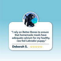 4LR Better Bones - Dried Bone For Homemade Diets