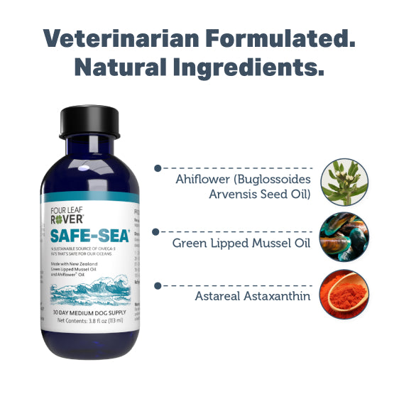 4LR Safe Sea Green Lipped Mussel Oil For Dogs