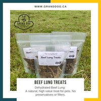 CK9 Beef Lung Treats