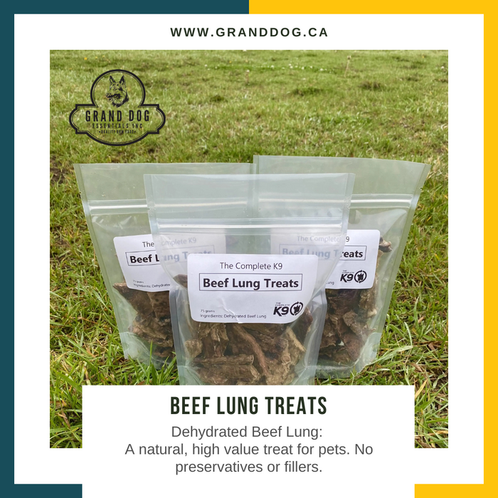 CK9 Beef Lung Treats
