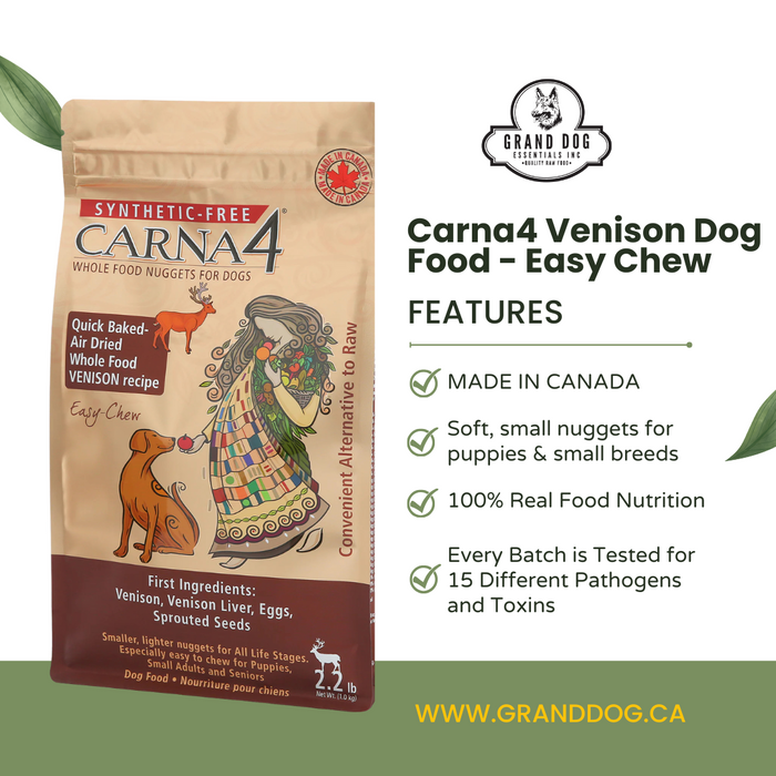 Carna4 Venison Easy Chew Dog Food