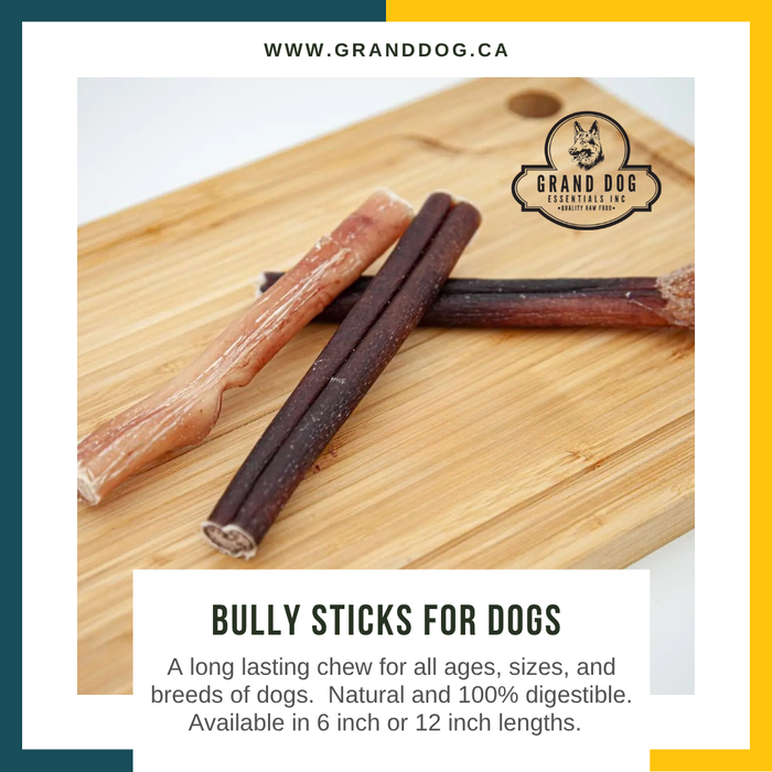 CK9 Bully Sticks for Dogs