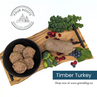 Four Roots Timber Turkey Raw Dog Food