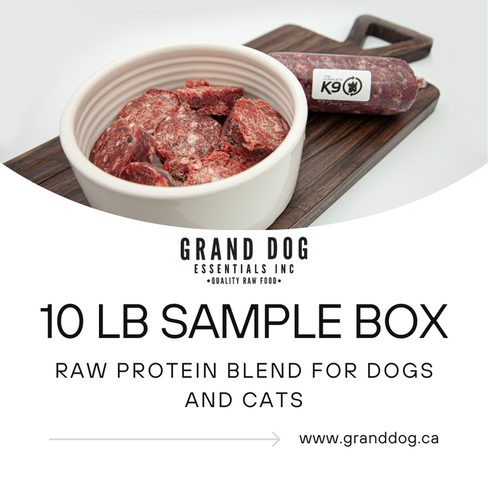 Beef Raw Dog Food in Edmonton Calgary Red Deer Grand Dog Essentials