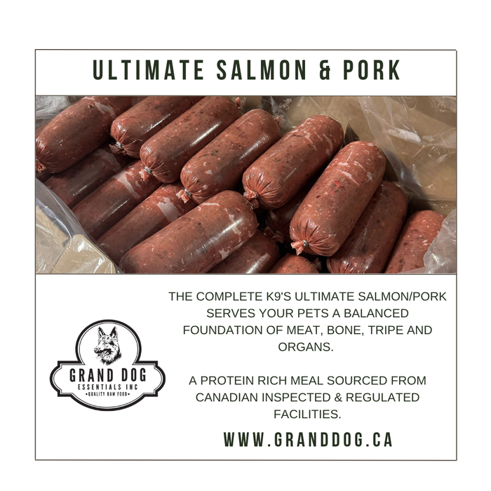 CK9 Ultimate Salmon & Pork (Includes Tripe) 40 lb Box