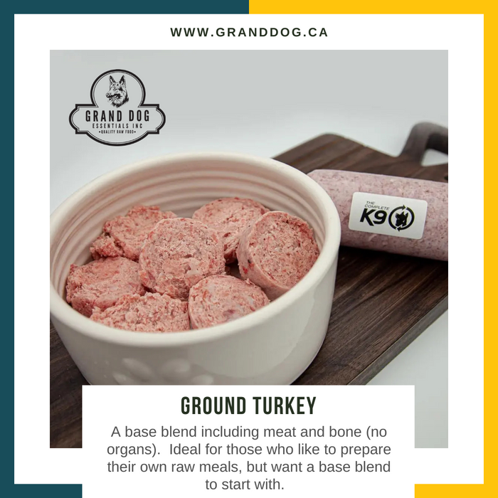 CK9 Ground Turkey (No organs)