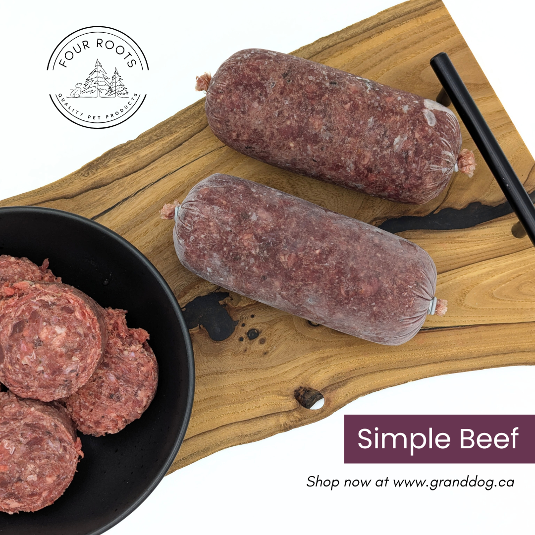 Four Roots Simple Beef Raw Pet Food