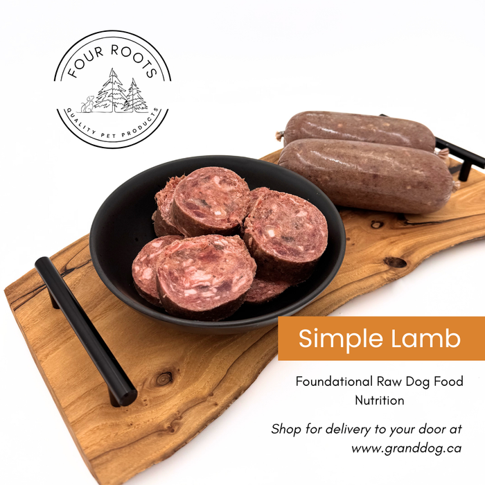 Four Roots Simple Lamb Raw Pet Food