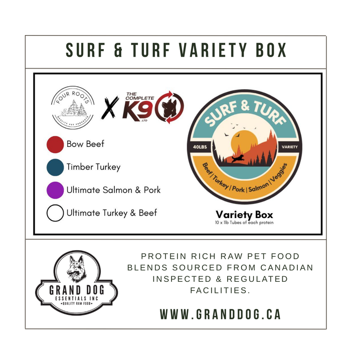 Surf & Turf Variety Box 40 lb