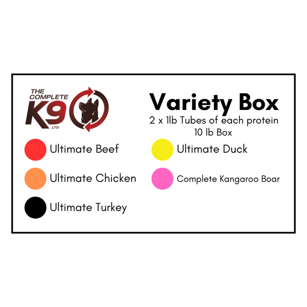 CK9 Variety Box - 10 or 40 lb Box
