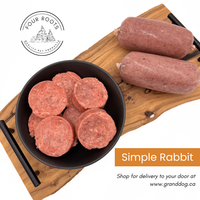 Four Roots Simple Rabbit Raw Pet Food