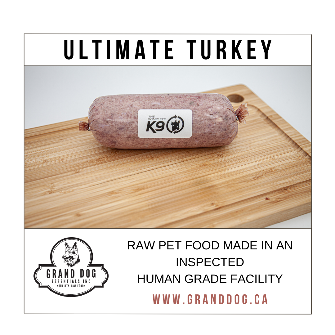 CK9 Ultimate Turkey Includes Tripe 40 lb Box Grand Dog Essentials