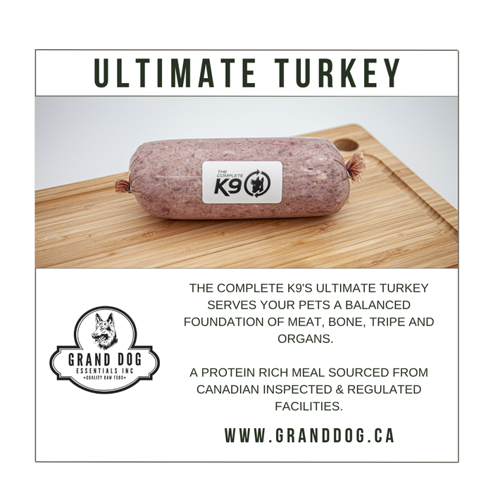 CK9 Ultimate Turkey (Includes Tripe) 40 lb Box