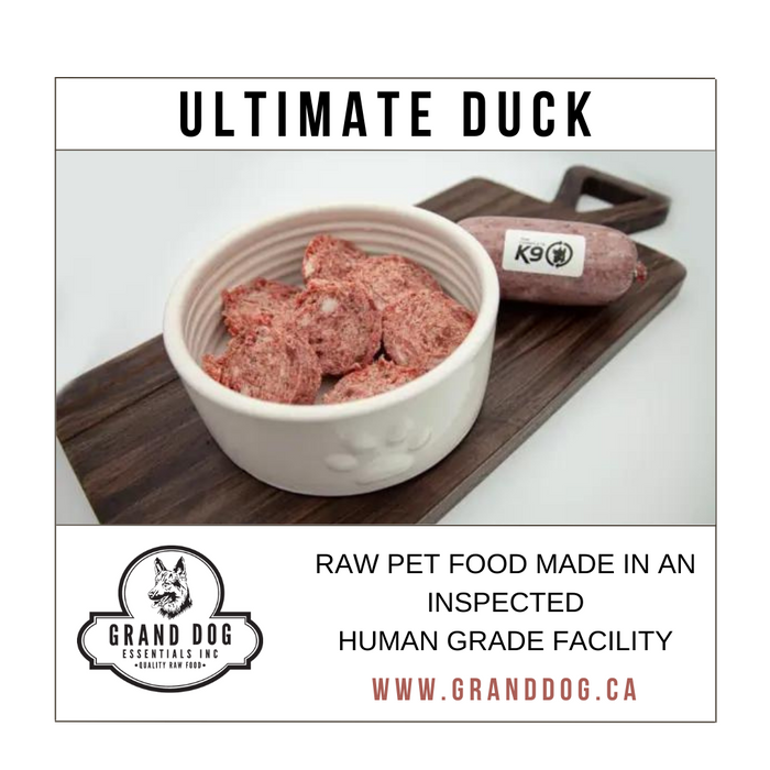 CK9 Ultimate Duck (Includes Tripe) 40 lb Box