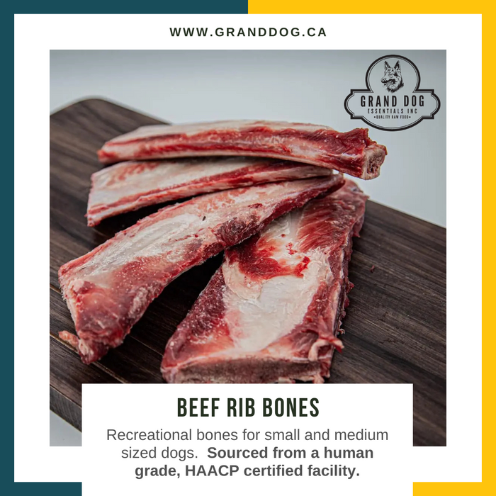 CK9 Beef Rib Bones 5 lb