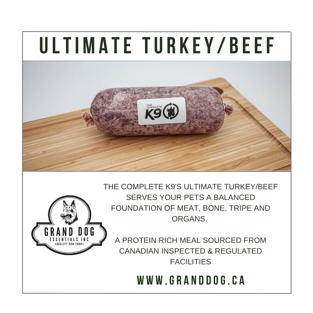 CK9 Ultimate Turkey/Beef (Includes Tripe) 40 lb Box