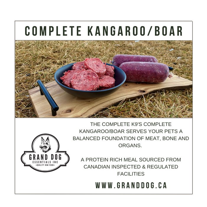 CK9 Complete Kangaroo/Boar 40 lb Box