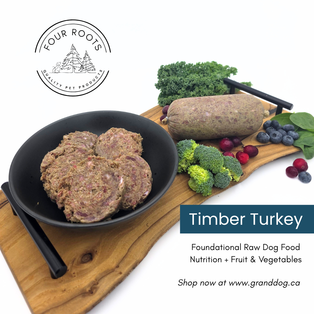 Four Roots Timber Turkey Raw Dog Food