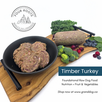 Four Roots Timber Turkey Raw Dog Food