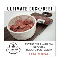 CK9 Ultimate Duck/Beef (Includes Tripe) 40 lb Box