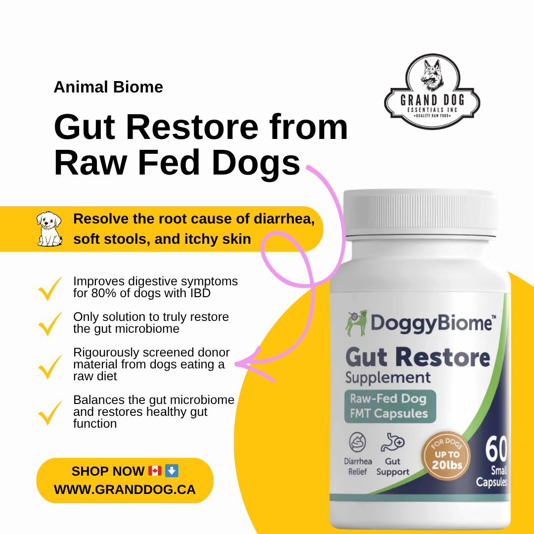 Animal Biome Gut Restore from Raw Fed Dogs