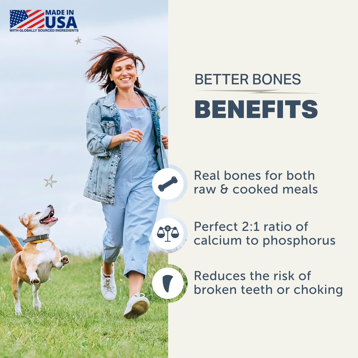 4LR Better Bones - Dried Bone For Homemade Diets