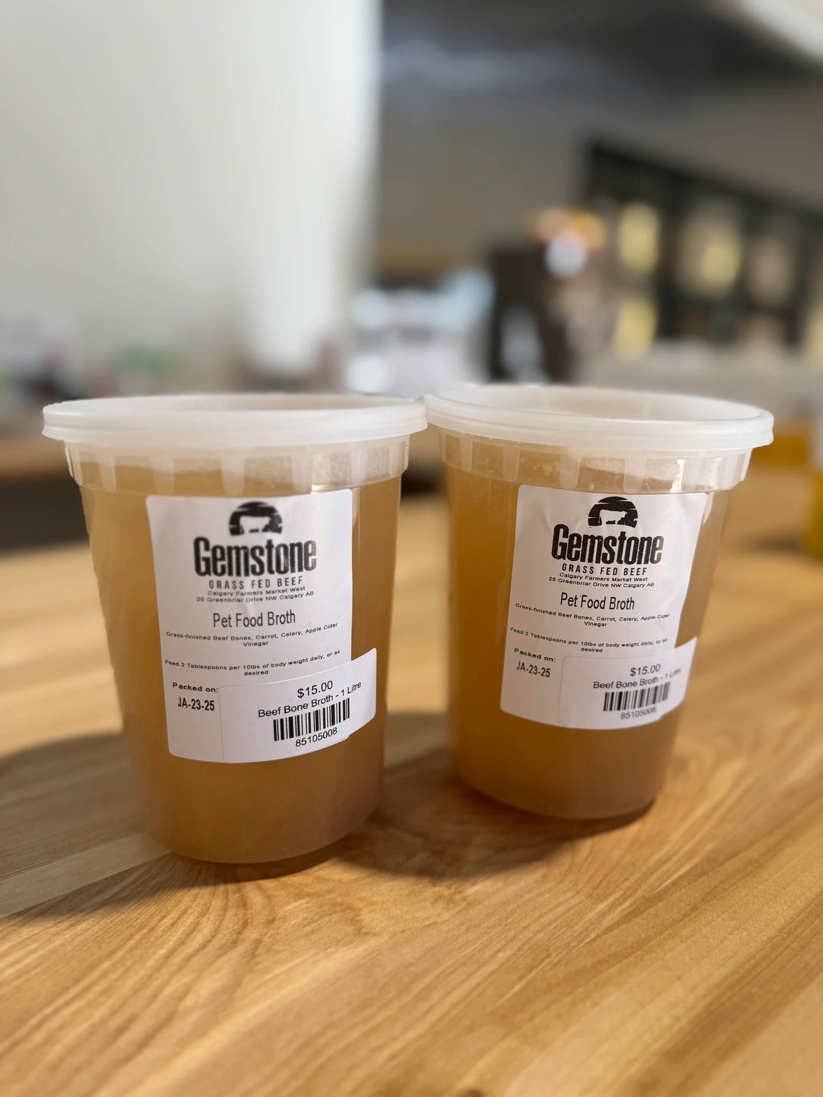 Grass Fed Beef Bone Broth for Dogs & Cats