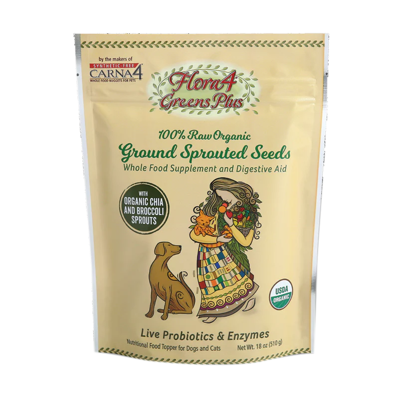 Carna4 Flora4 Greens Plus Sprouted Seed Topper