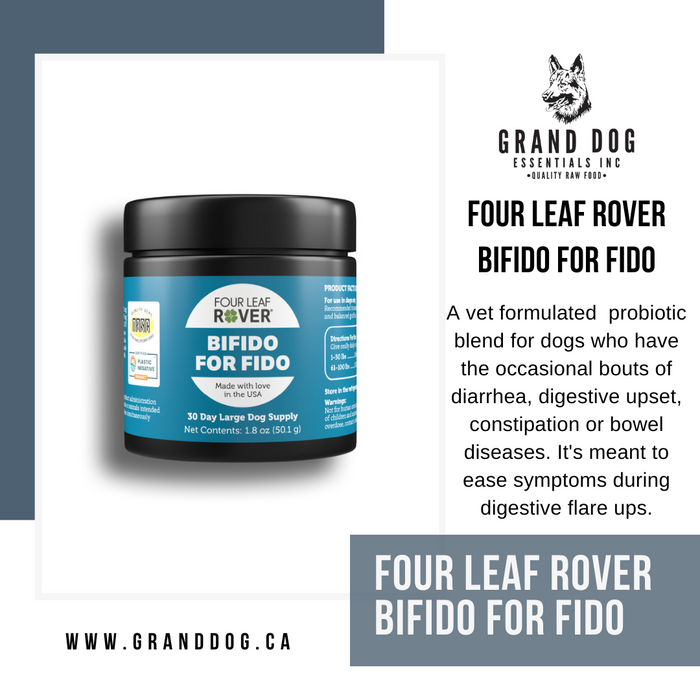 4LR Bifido for Fido - Probiotics for your BFF