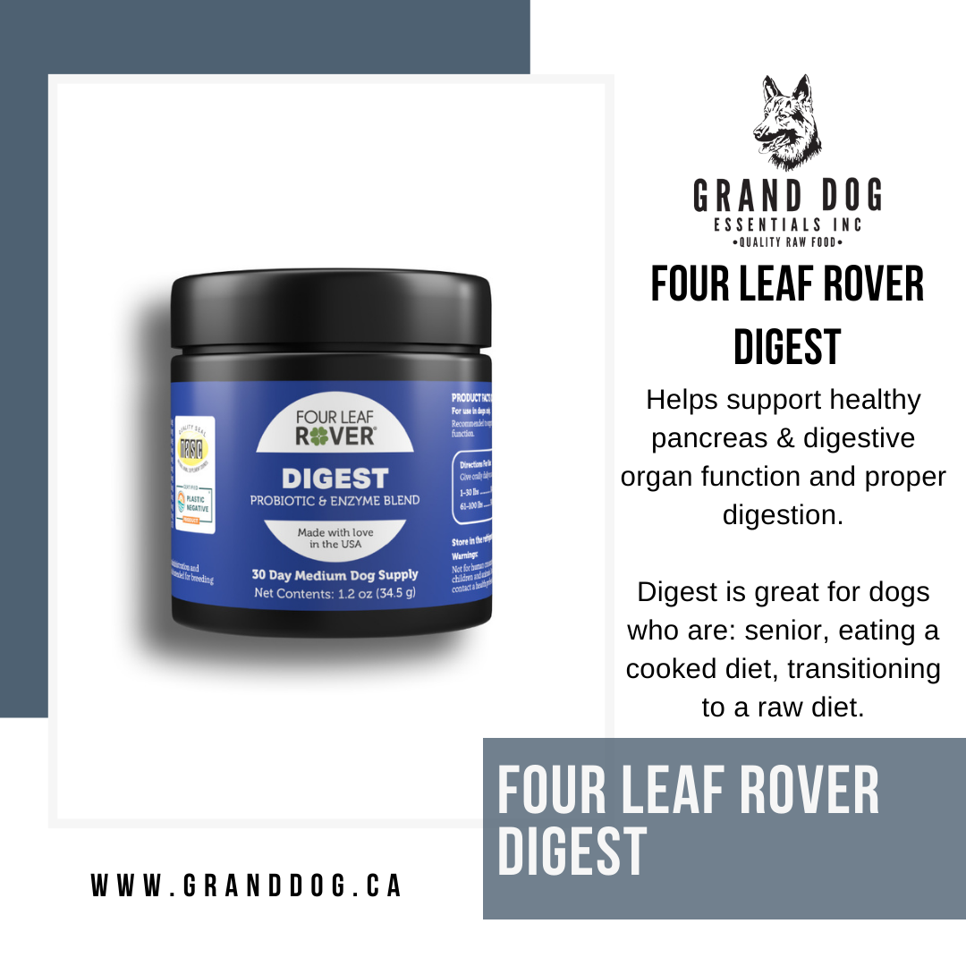 4LR Digest Natural Digestive Enzymes Probiotics Quality Raw
