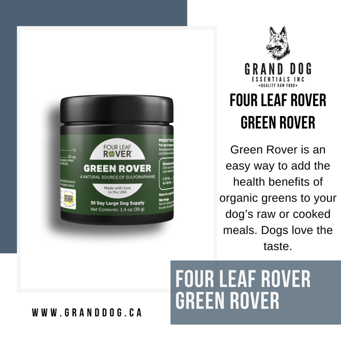 4LR Green Rover - Organic Greens for Happy Dogs