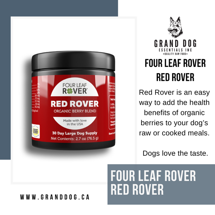 4LR Red Rover - Organic Berries for Dogs