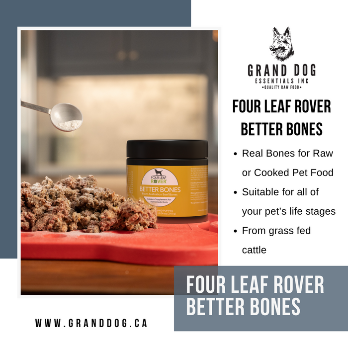 4LR Better Bones - Dried Bone For Homemade Diets