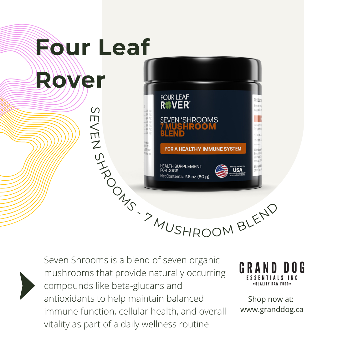 4LR Seven 'Shrooms - Organic Mushroom Mix for Dogs
