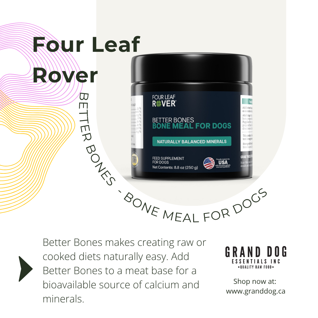 4LR Better Bones - Dried Bone For Homemade Diets
