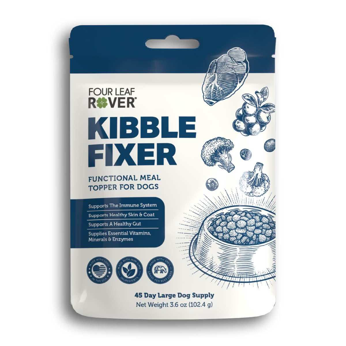 4LR Kibble Fixer - Functional Meal Topper for Dogs