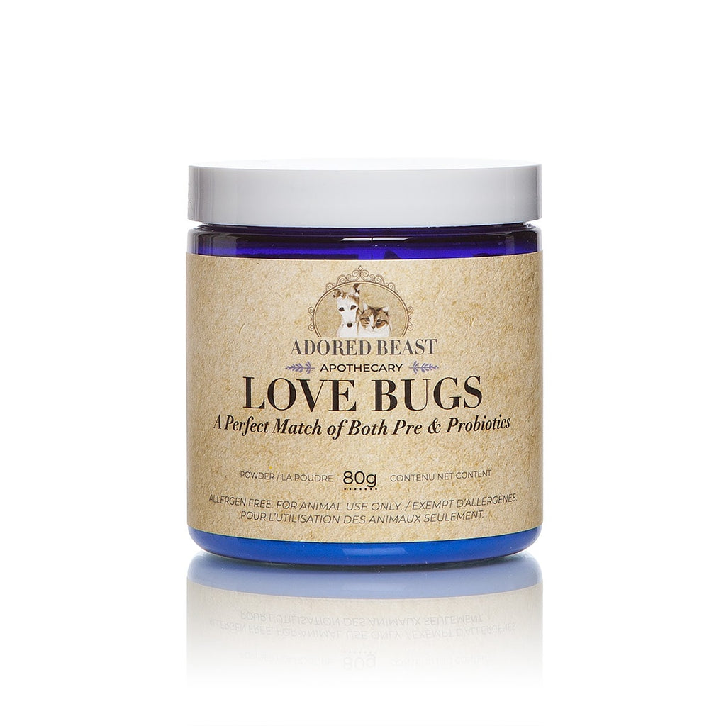 Adored Beast Love Bugs - Pre & Probiotics for Dogs 80g