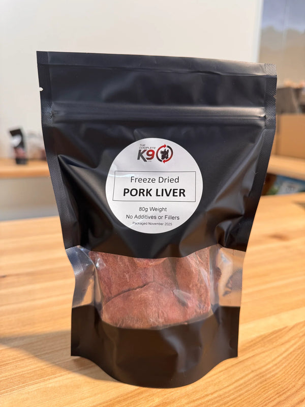 CK9 Pork Liver Freeze Dried Treats