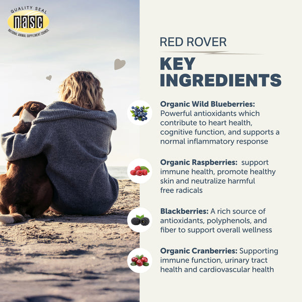 4LR Red Rover - Organic Berries for Dogs