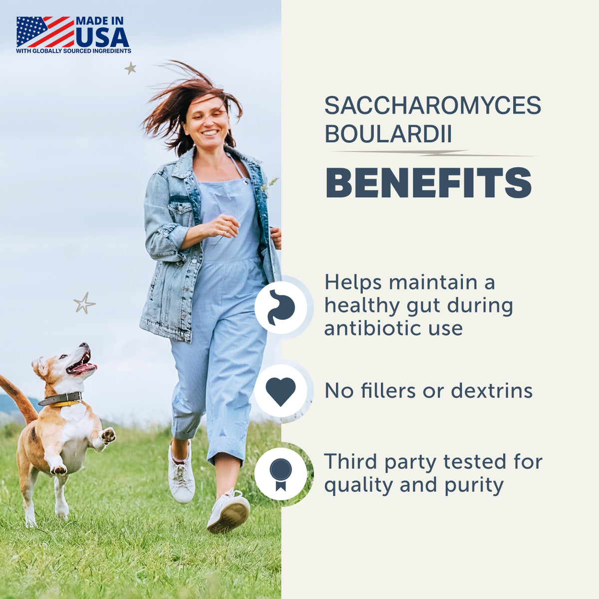 4LR Saccharomyces boulardii - Yeast Based Probiotics For Dogs