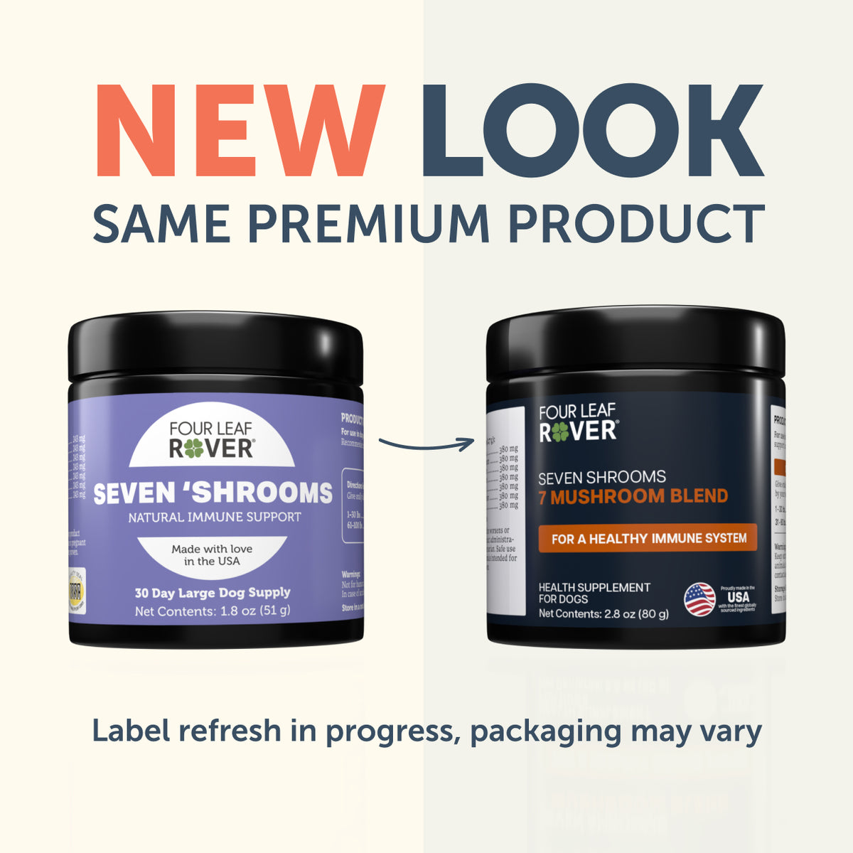 4LR Seven 'Shrooms - Organic Mushroom Mix for Dogs