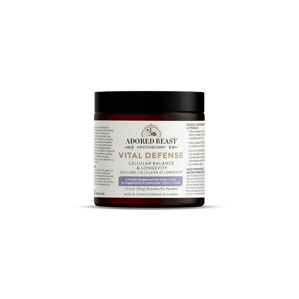 Adored Beast Vital Defense: Cellular Support for Dogs & Cats
