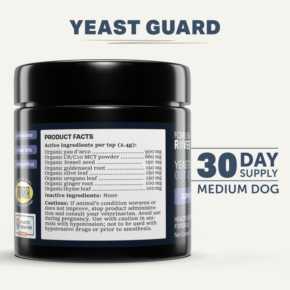4LR Yeast Guard Plus - Yeast Support for Dogs