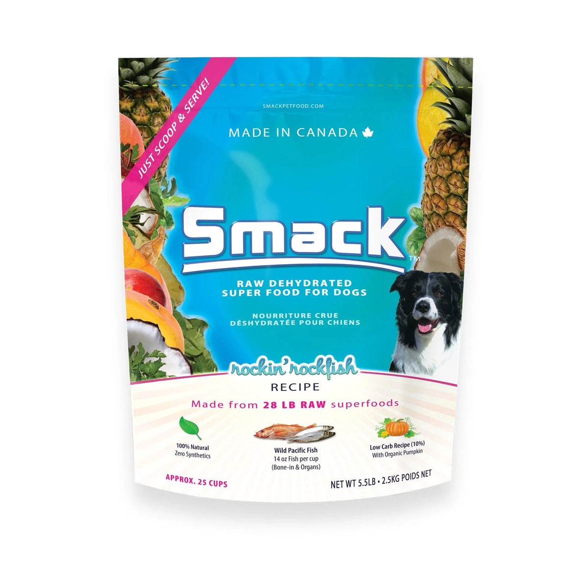 Smack: Rockin' Rockfish Dog Food