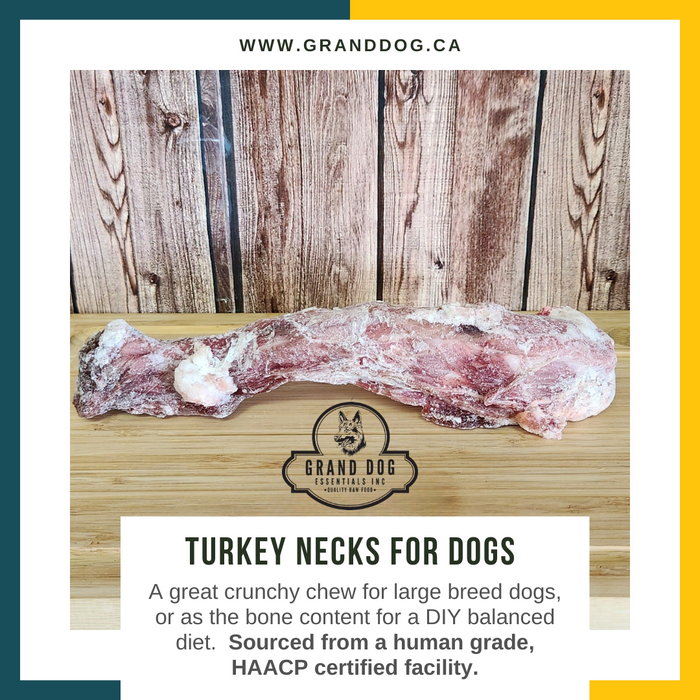 CK9 Turkey Necks for Dogs 10 lb or 33 lb