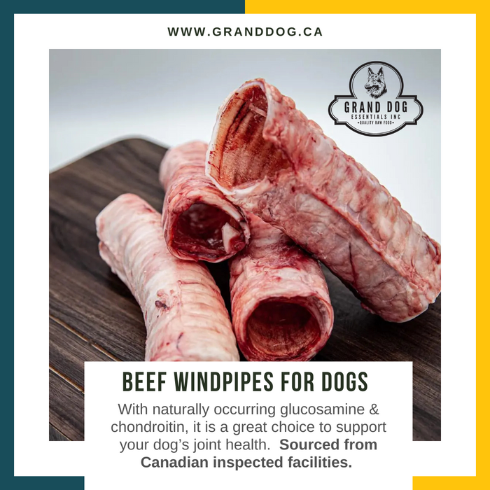 CK9 Beef Windpipes for Dogs